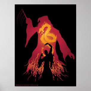 Harry Potter   Dumbledore-Silhouette Poster