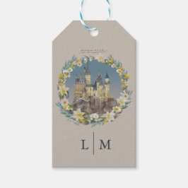 Harry Potter | Floral Hogwarts Castle Wedding Geschenkanhänger