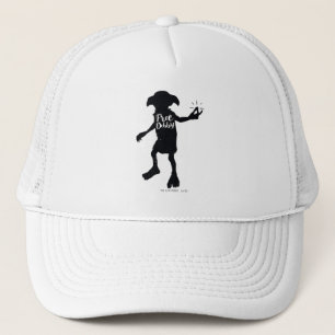 Harry Potter   "Free Dobby" Silhouette Typography Truckerkappe