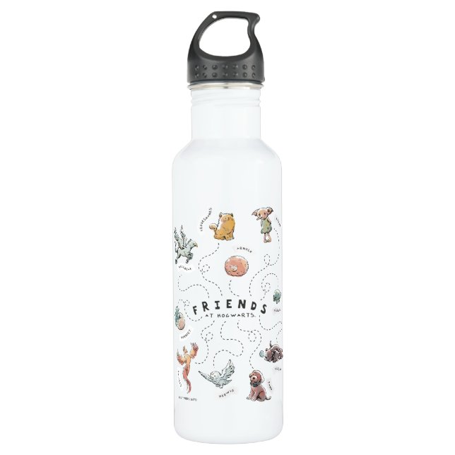HARRY POTTER™ | Freunde von Hogwarts Edelstahlflasche (Vorderseite)