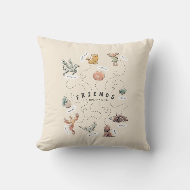 HARRY POTTER™ | Freunde von Hogwarts Kissen (Vorderseite)