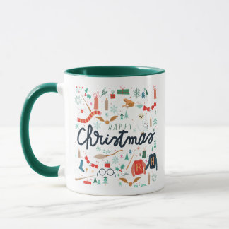 Harry Potter | Frohe Weihnachten mit festlichen Ik Tasse
