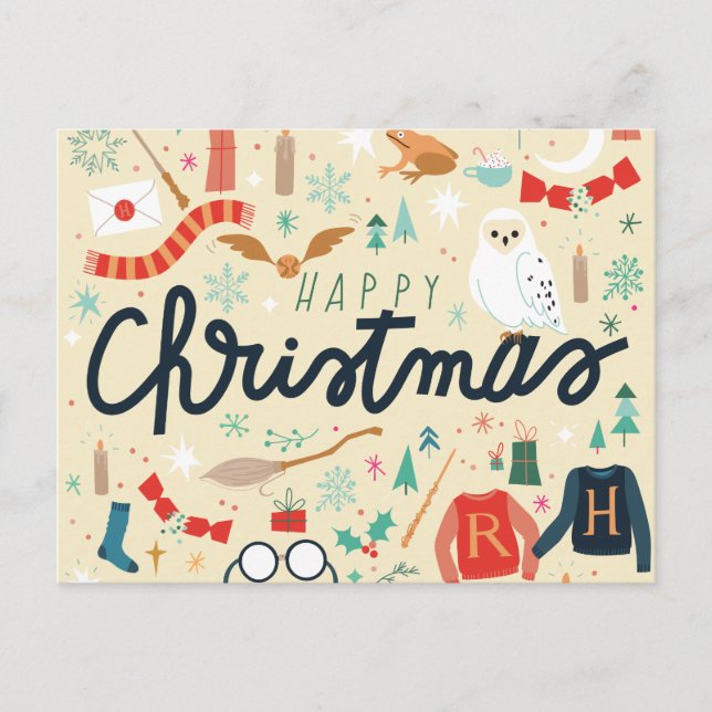 Harry Potter | Frohe Weihnachten mit festlichen Sy (Vorderseite)