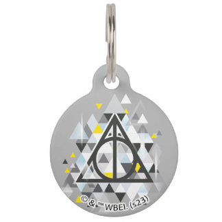 Harry Potter Geometric | Deathly Hallows Symbol Haustiermarke