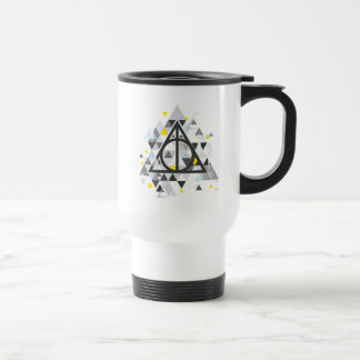 Harry Potter Geometric | Deathly Hallows Symbol Reisebecher