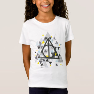 Harry Potter Geometric Deathly Hallows Symbol T-Shirt