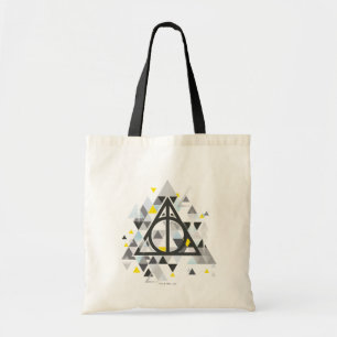 Harry Potter Geometric   Deathly Hallows Symbol Tragetasche