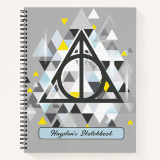Harry Potter | Geometrische Hinterhalterungen Zeic Notizbuch