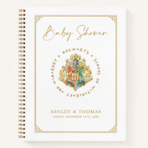 Harry Potter Geschenkliste für Babyparty-Gäste Notizbuch
