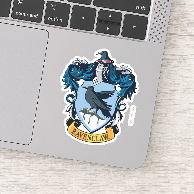 Harry Potter | Gothic Ravenclaw Wappen Aufkleber (Detail)