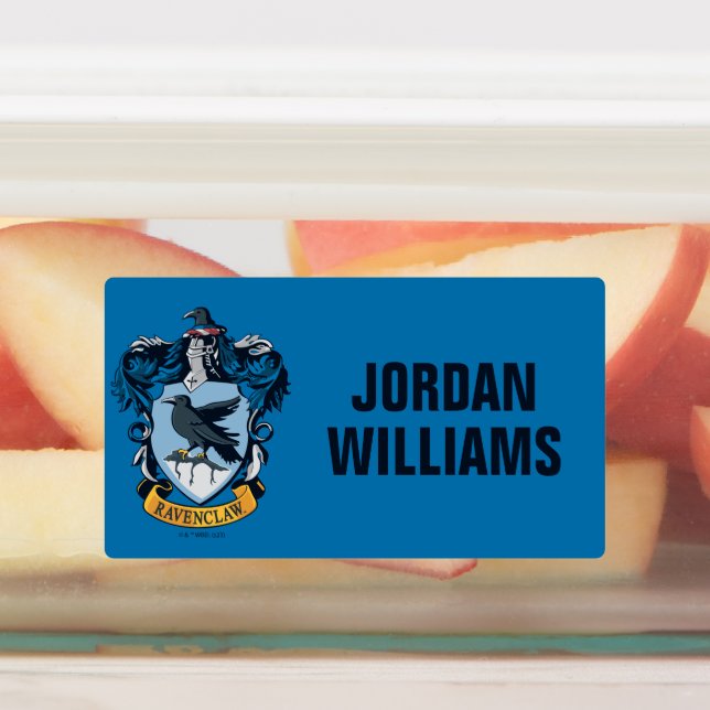 Harry Potter | Gothic Ravenclaw Wappen Etiketten (Befestigt)