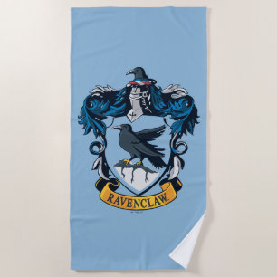 Harry Potter Gothic Ravenclaw Wappen Strandtuch