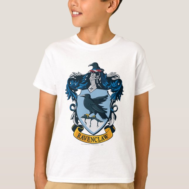 Harry Potter | Gothic Ravenclaw Wappen T-Shirt (Vorderseite)