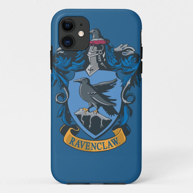 Harry Potter | gotisches Ravenclaw-Wappen Case-Mate iPhone Hülle (Rückseite)