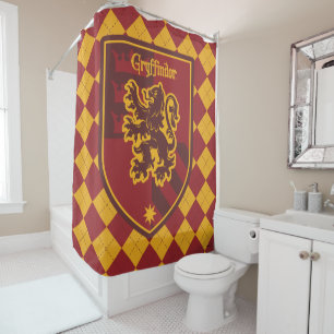 Harry Potter   Gryffindor House Pride Wappen Duschvorhang