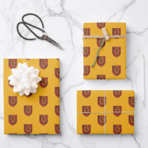 Harry Potter   Gryffindor House Pride Wappen Geschenkpapier Set