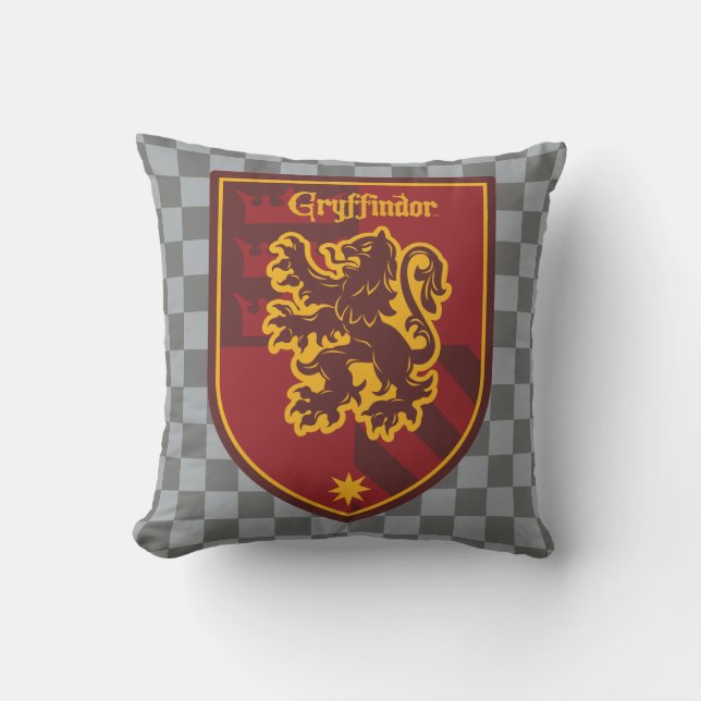 Harry Potter | Gryffindor House Pride Wappen Kissen (Vorderseite)