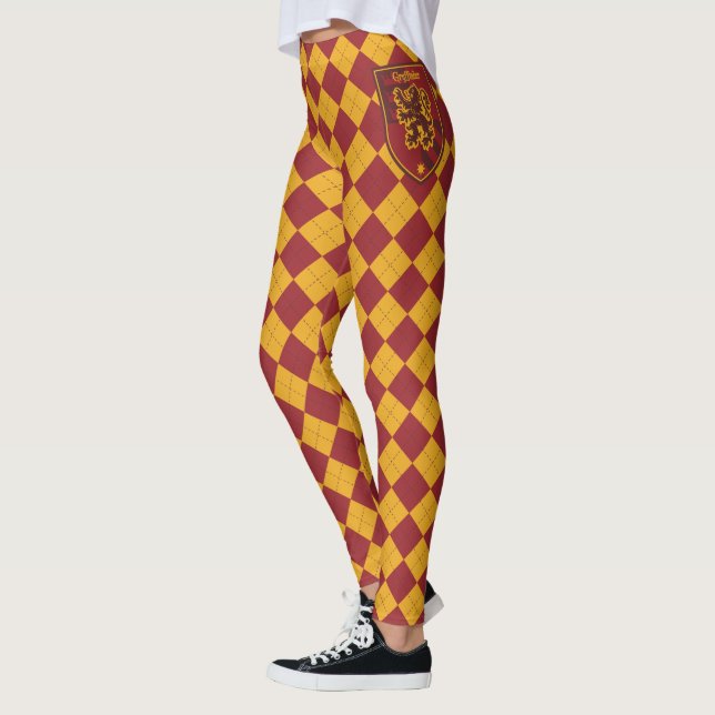 Harry Potter | Gryffindor House Pride Wappen Leggings (Links)