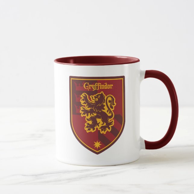 Harry Potter | Gryffindor House Pride Wappen Tasse (Rechts)