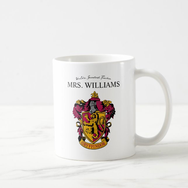 Harry Potter | Gryffindor House Wappen Kaffeetasse (Rechts)