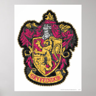 Harry Potter | Gryffindor House Wappen Poster