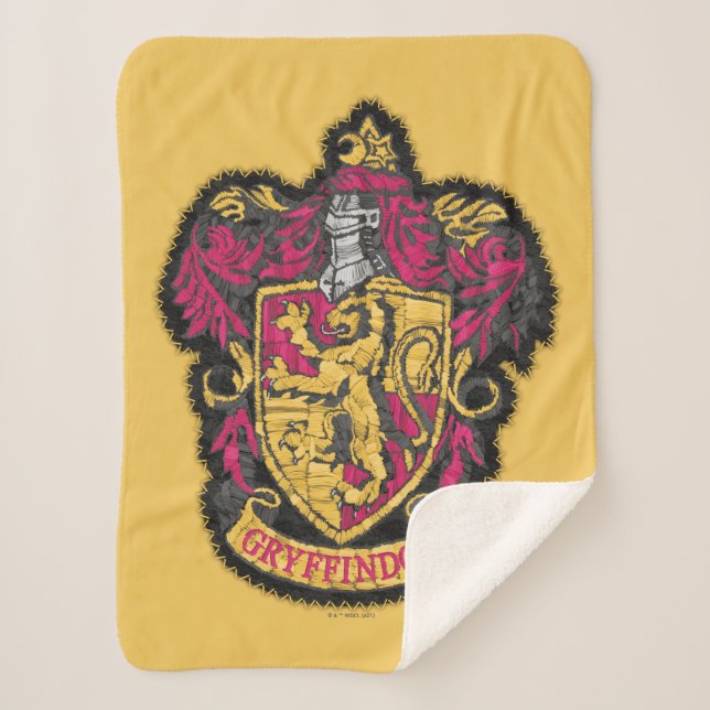 Harry Potter | Gryffindor House Wappen Sherpadecke (Vorderseite)