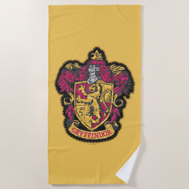 Harry Potter | Gryffindor House Wappen Strandtuch (Vorderseite)