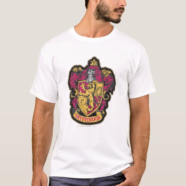 Harry Potter | Gryffindor House Wappen T-Shirt (Vorderseite)