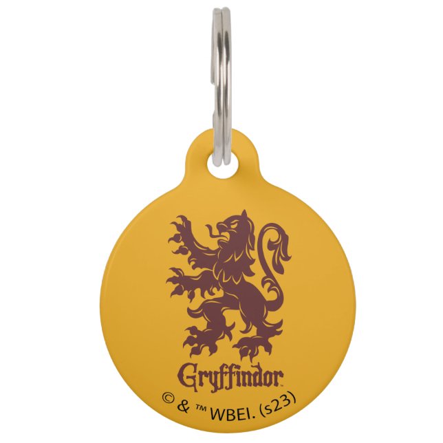 Harry Potter Gryffindor | Lion Graphic Haustiermarke (Vorderseite)