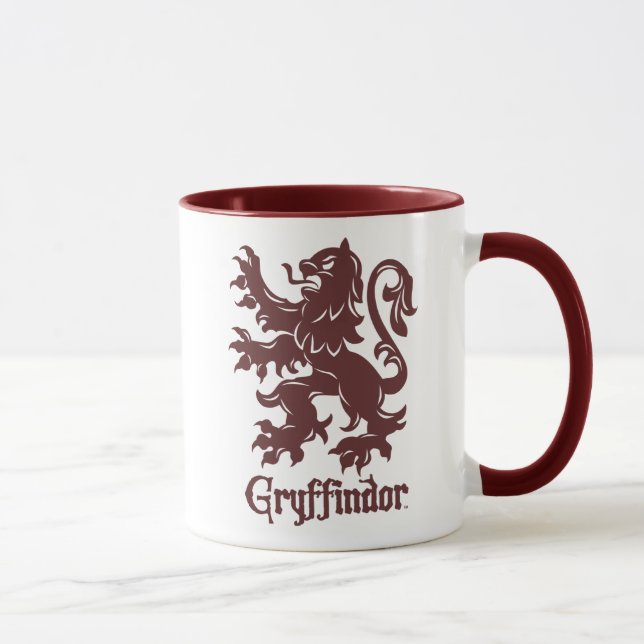 Harry Potter Gryffindor | Lion Graphic Tasse (Rechts)