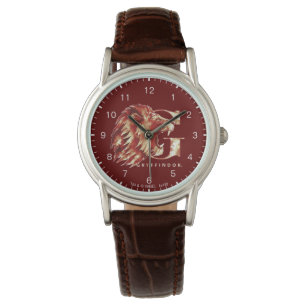 Harry Potter GRYFFINDOR™ Lion Watercolor Armbanduhr