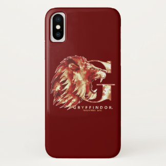 Harry Potter | GRYFFINDOR™ Lion Watercolor Case-Mate iPhone Hülle