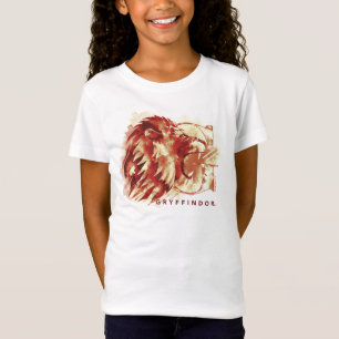 Harry Potter   GRYFFINDOR™ Löwe Wasserfarbe T-Shirt