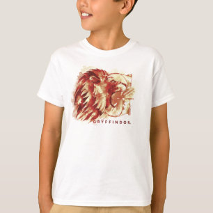 Harry Potter GRYFFINDOR™ Löwe Wasserfarbe T-Shirt