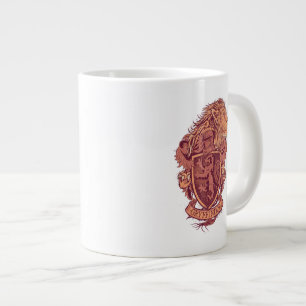 Harry Potter   Gryffindor Löwenwappen Jumbo-Tasse
