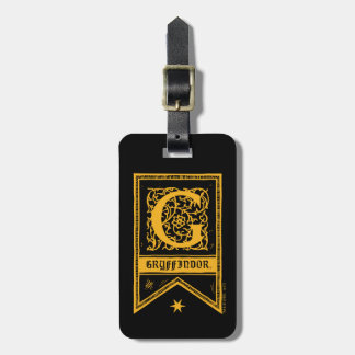 Harry Potter | Gryffindor Monogram Banner Gepäckanhänger