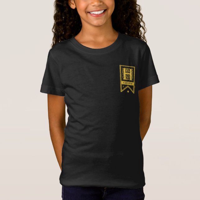 Harry Potter | Gryffindor Monogram Banner T-Shirt (Vorderseite)