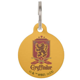 Harry Potter | Gryffindor QUIDDITCH™ Abzeichen Haustiermarke