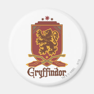 Harry Potter   Gryffindor QUIDDITCH™ Abzeichen Magnet
