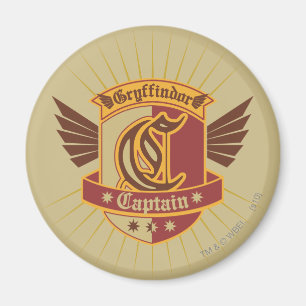 Harry Potter   Gryffindor QUIDDITCH� Captain Emble Magnet