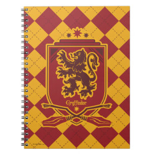 Harry Potter   Gryffindor QUIDDITCH™  Crest Notizblock