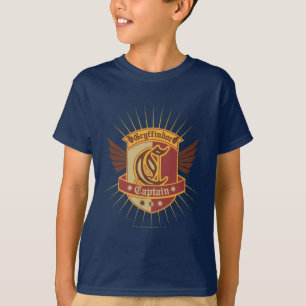 Harry Potter Gryffindor QUIDDITCH � Kapitän Embl T-Shirt