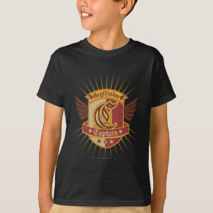 Harry Potter Gryffindor QUIDDITCH � Kapitän Embl T-Shirt