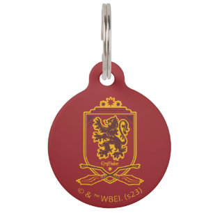 Harry Potter Gryffindor QUIDDITCH™ Wappen Haustiermarke
