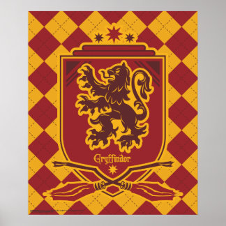 Harry Potter | Gryffindor QUIDDITCH™ Wappen Poster