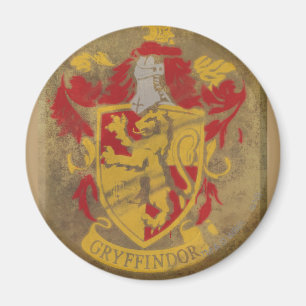 Harry Potter   Gryffindor - Retro House Wappen Magnet
