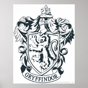 Harry Potter   Gryffindor-Schablonen-Skizze Poster