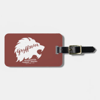 Harry Potter | GRYFFINDOR™ Silhouette Typografie Gepäckanhänger