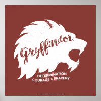 Harry Potter | GRYFFINDOR™ Silhouette Typografie