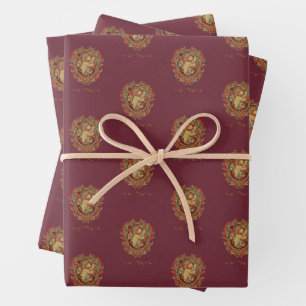 HARRY POTTER™ GRYFFINDOR™ Wappen Geschenkpapier Set